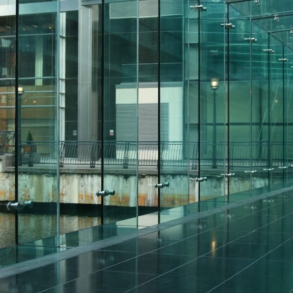 glass balcony London